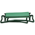 Repose-Genoux De Jardin 2 En 1 Avec Siège - Coussin Mousse, Pochettes à Outils Amovibles, Pliable, Supporte 108 Kg - Pour Jardinage Confortable