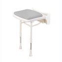 Siège de douche compact rembourré Siège de douche compact rembourré