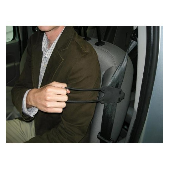 Lot De 2 Clips De Ceinture De Sécurité Kinoco - Accessoire Auto Pour Ajuster Et Maintenir La Ceinture En Position Confortable