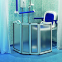 Pare-douche portable 4 panneaux Pare-douche portable 4 panneaux