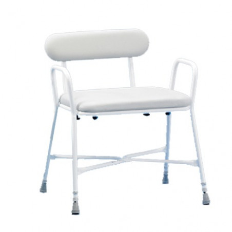 Tabouret de douche extra large avec dossier