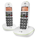 Téléphone sans fil Doro Dect PhoneEasy 100W Duo Téléphone sans fil Doro Dect PhoneEasy 100W Duo