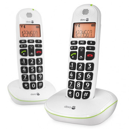Téléphone sans fil Doro Dect PhoneEasy 100W Duo