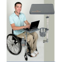 Tablette pour fauteuil roulant EzEnabler Tablette pour fauteuil roulant EzEnabler