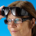 2 paires de sur-lunettes nuit + soleil + 2 supports 2 paires de sur-lunettes nuit + soleil + 2 supports