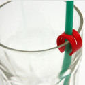 Lot de 5 portes paille STRAWberi Lot de 5 portes paille STRAWberi