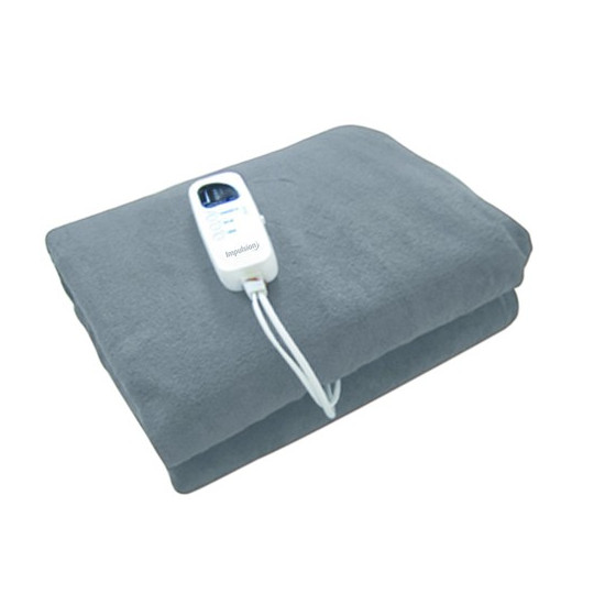 Plaid chauffant électrique en microfibres Plaid chauffant électrique en microfibres