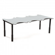 Table ergo'technik à hauteur variable 6 places - Mobilier ergonomique