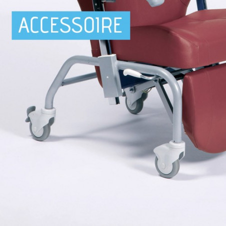 Roulettes pour fauteuil de repos