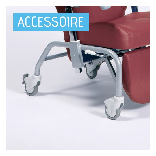 Roulettes pour fauteuil de repos - Accessoires pour fauteuil de repos