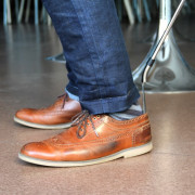 Chausse pied chromé