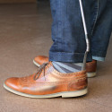Chausse pied chromé
