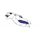 Coussin de positionnement latéral 30° pour personne de +1.65 m Coussin de positionnement latéral 30° pour personne de +1.65 m