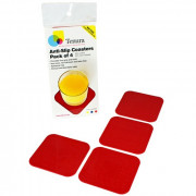 Lot de 4 dessous de verre antidérapant
