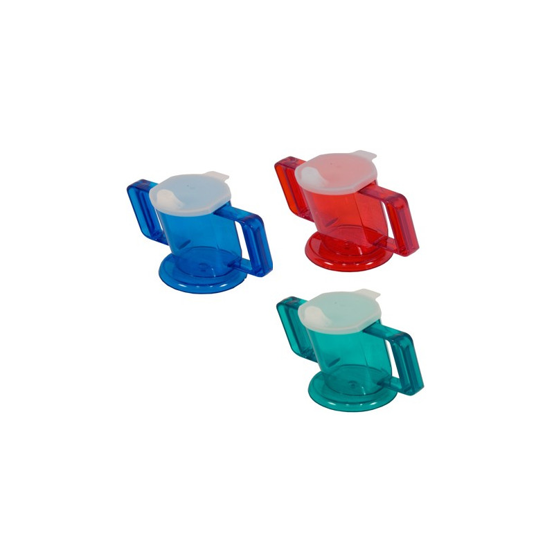 Tasse ergonomique avec anse HandyCup 23 cl - Rouge - NA