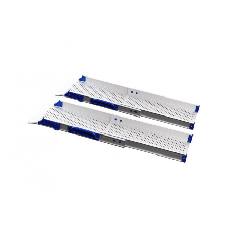 Rampes d'accès alu télescopiques pliables Rampes d'accès alu télescopiques pliables