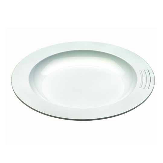 Assiette collectivité demi-creuse