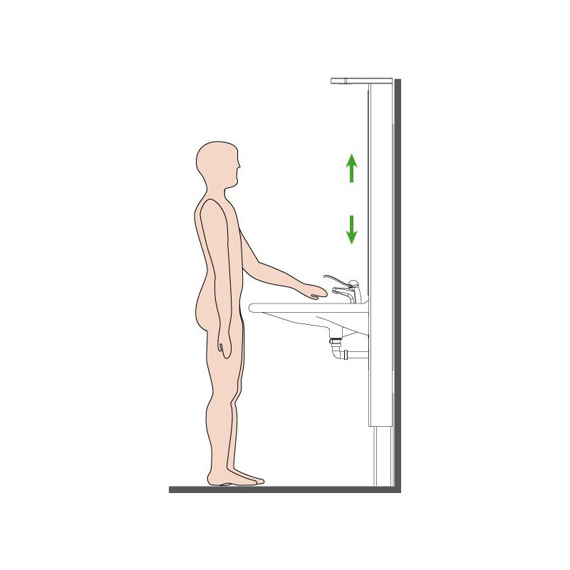 Elevateur de lavabo Designline 417