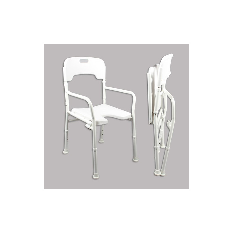 chaise de douche pliable laly