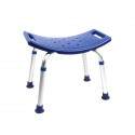 Tabouret de douche incurvé Jill bleu Tabouret de douche incurvé Jill bleu