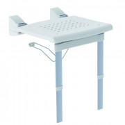 Siège de douche mural Profilo avec pieds