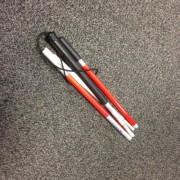 Canne de marche pliante pour non-voyant