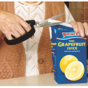 Ciseaux ergonomiques avec cran d'attache