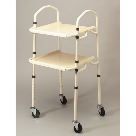 Desserte de table roulante pliable