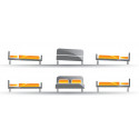Pied de lit extensible Pied de lit extensible