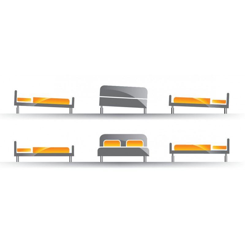 pied de lit extensible