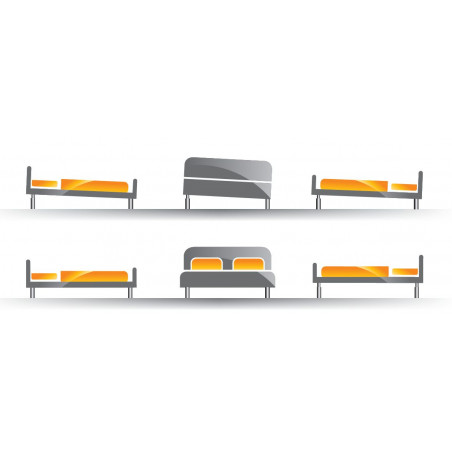 Pied de lit extensible Pied de lit extensible