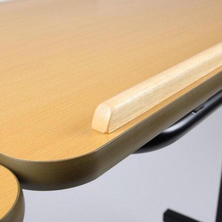 Table de lit ajustable et réversible SALOON