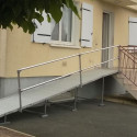 Main courante pour rampe d'accès Roll Up Main courante pour rampe d'accès Roll Up