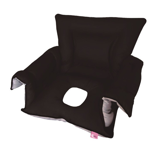 Couvre-siège avec trou pour fauteuil roulant