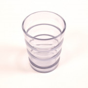 Verre anti-renversement transparent 20 cl