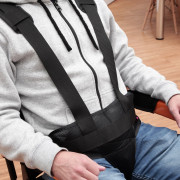 Gilet périnéen respirant pour fauteuil roulant