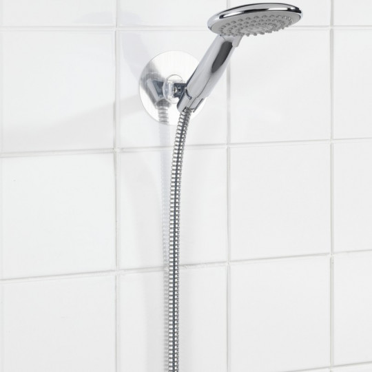 ZIOYA Support Pommeau de Douche Support Douchette Mural Argent