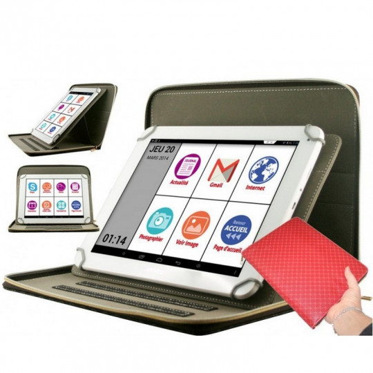 Tablette tactile & pochette Tab 10' - Tablette senior - Tous Ergo