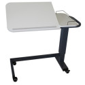 Table d'alité avec vérin et roulettes AC805 Table d'alité avec vérin et roulettes AC805