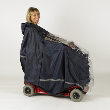Cape intégrale pour scooter