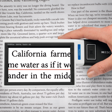 Loupe vidéo tactile Mobilux Digital Touch HD
