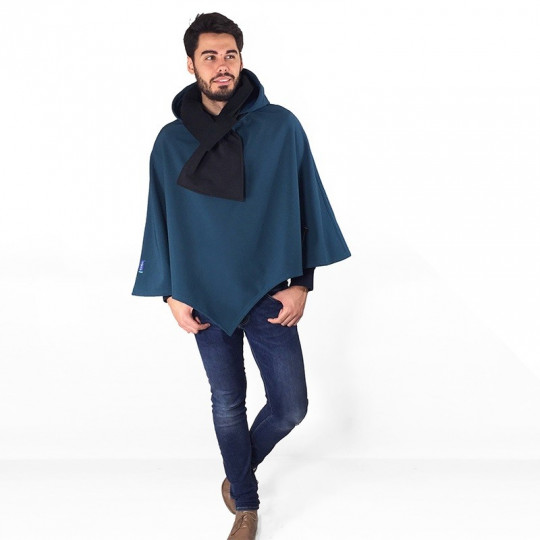 Poncho cape pluie avec manches [scooter handicapé pmr senior]