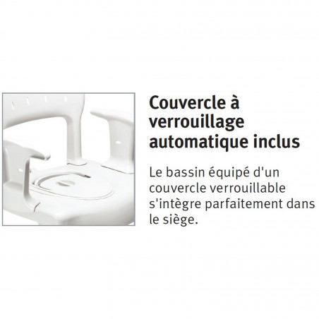 Chaise de douche garde-robe modulaire Swift Commode