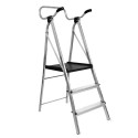 Escabeau sécurisé et stabilisé Escabeau sécurisé et stabilisé