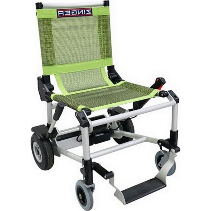 Fauteuil roulant électrique et pliable Zinger  Tous ergo