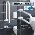 Barre d'appui relevable pour WC Barre d'appui relevable pour WC