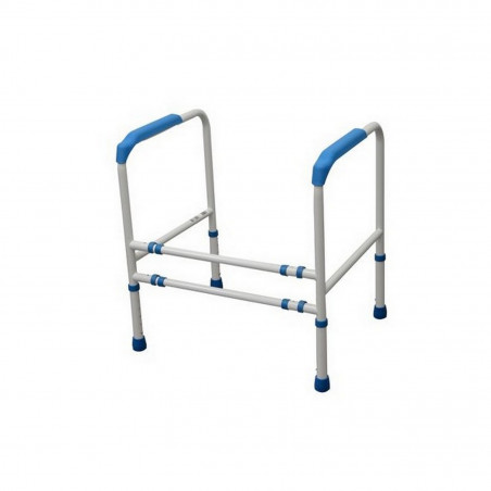 Accoudoirs de toilettes réglables en aluminium
