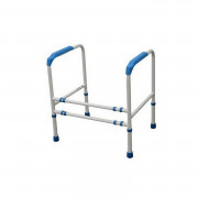 Accoudoirs de toilettes réglables en aluminium