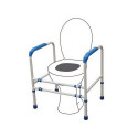 Accoudoirs de toilettes réglables en aluminium