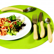 Set de 4 couverts ergonomiques Caring